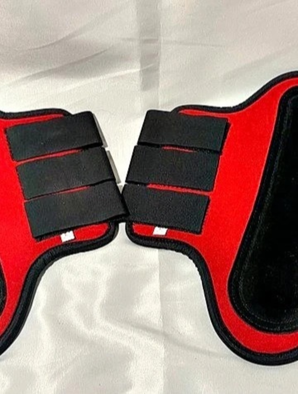 Formay Splint Boots Neoprene-J Red & Black Size Large NWT